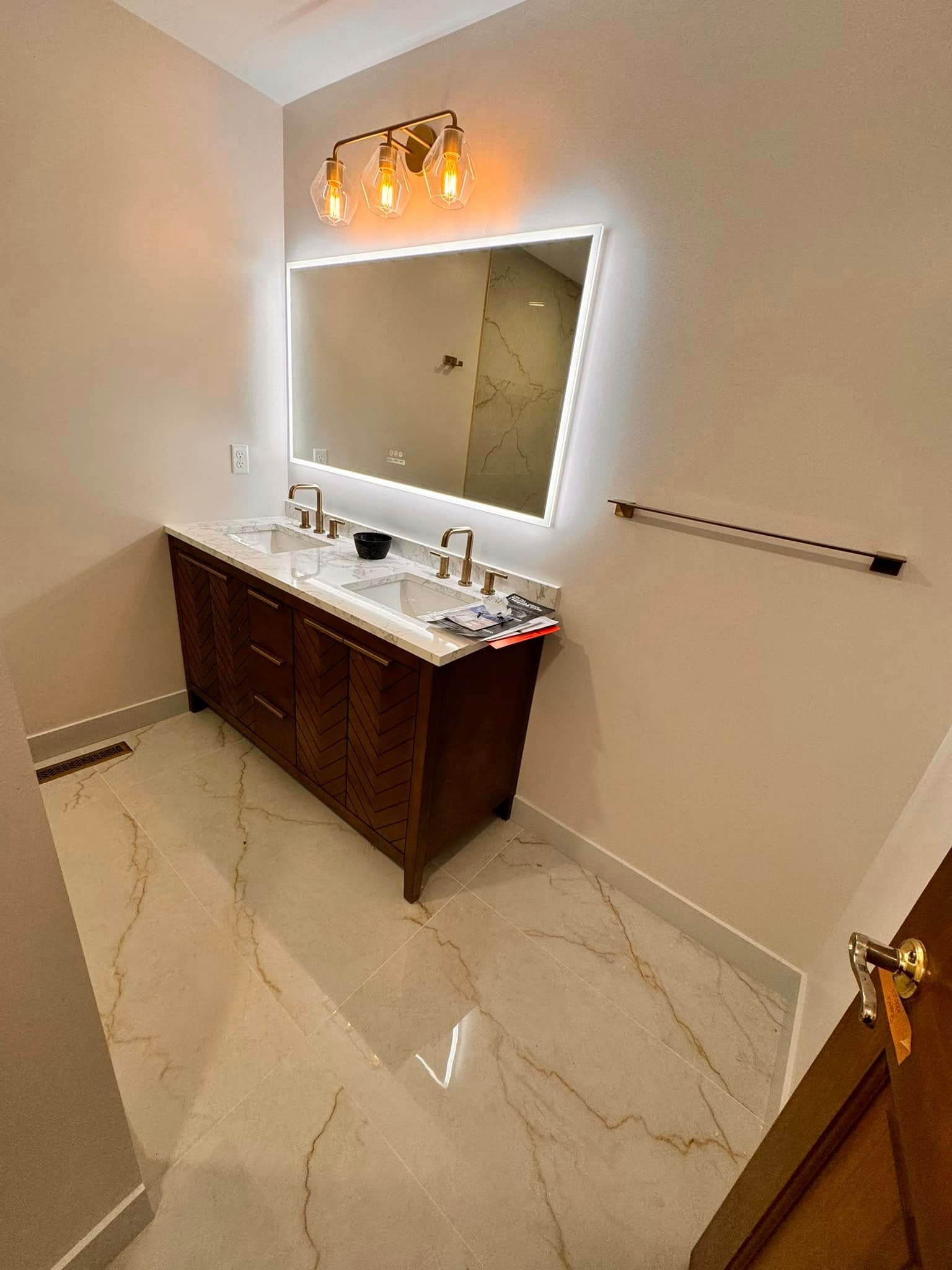 High-End Bathroom Renovation