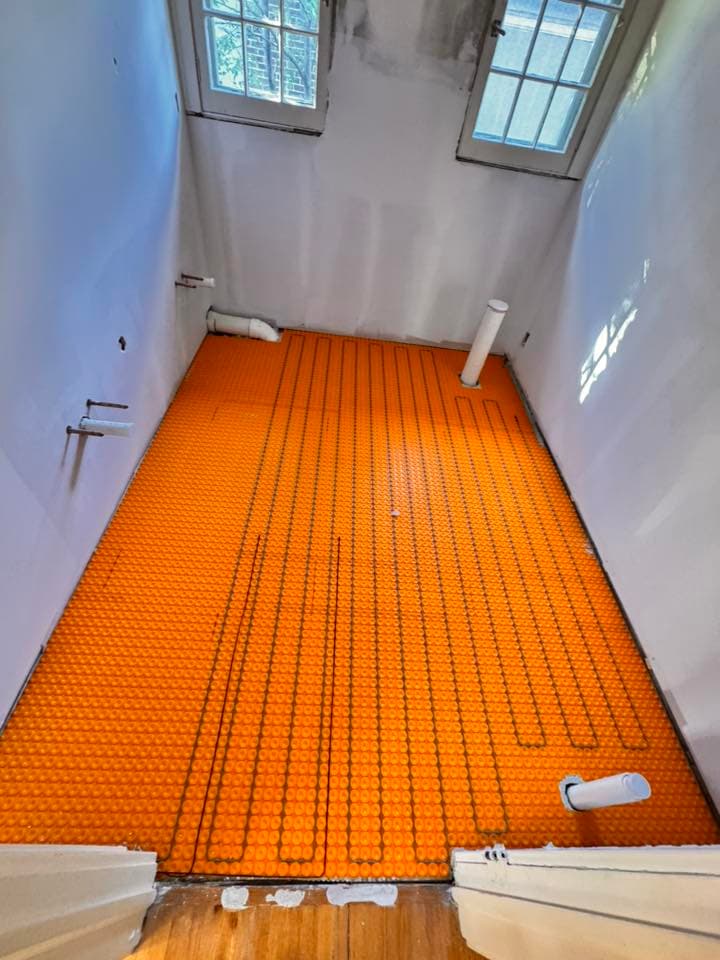 Vintage-Modern Bathroom Remodel photo 2