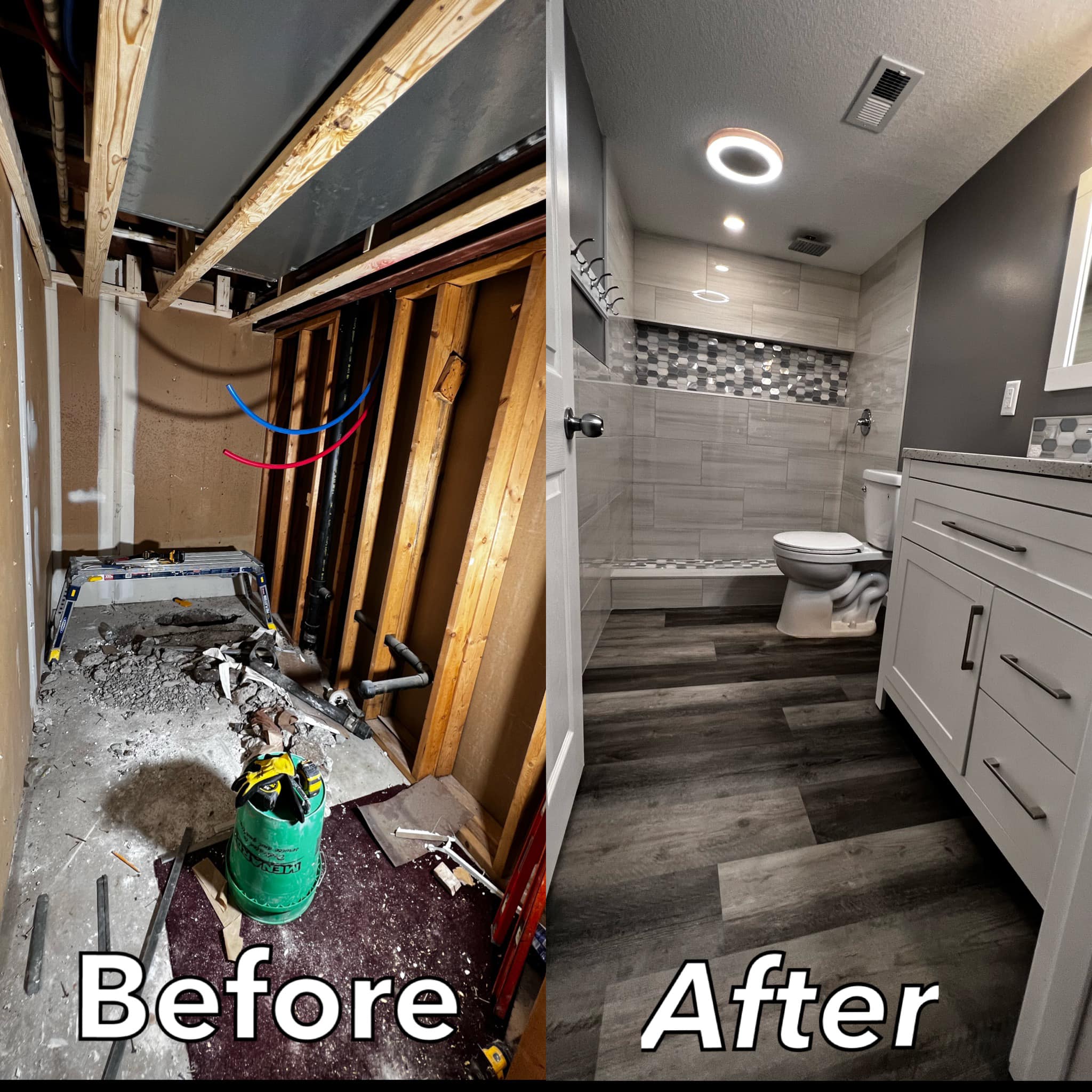Full Bathroom Transformation photo 1